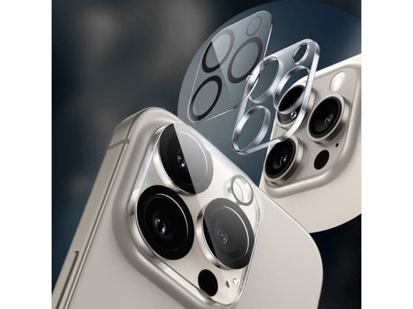 Tech-Protect kameraskydd CAM FIT+ för iPhone 14 / 14 Plus / 15 / 15 Plus CLEAR