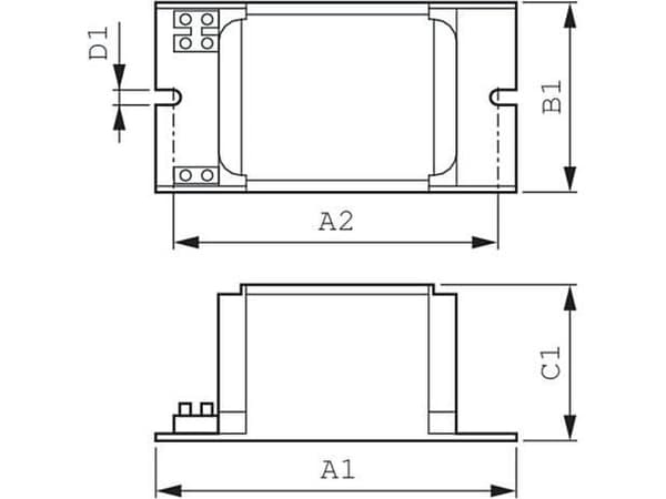 Philips starter til lampe BSN 70 (8711500059680)