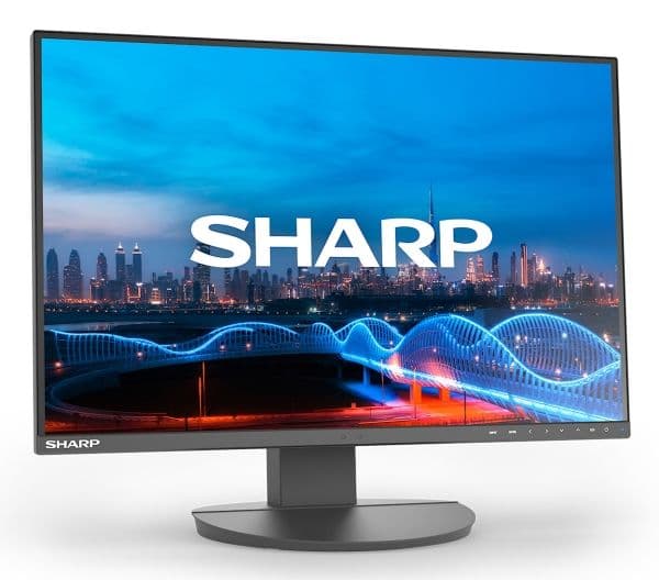 Sharp MultiSync EA241W, 61 cm (24"), 1920 x 1200 pikseliä, Full HD, LCD, 5 ms, musta