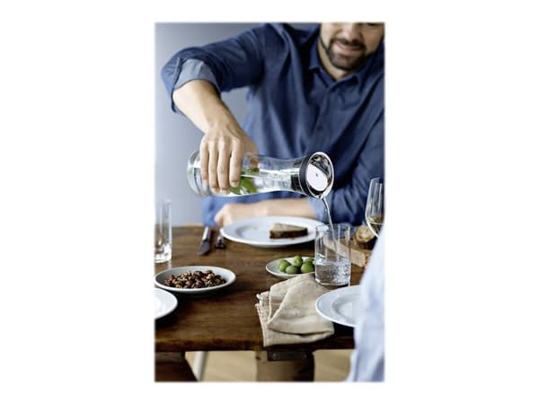 WMF Basic - Water decanter - Størrelse 7 cm - Høyde 29 cm - 1 L - svart
