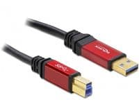 DeLOCK Premium - USB-kaapeli - USB Type A (han) til USB Type B (han) - USB 3.0 - 2 m - lajittelu