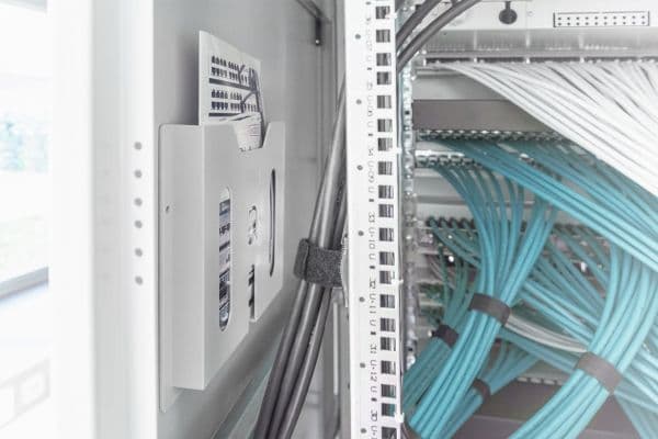 DIGITUS - Wiring plan pocket - lysegrå, RAL 7035