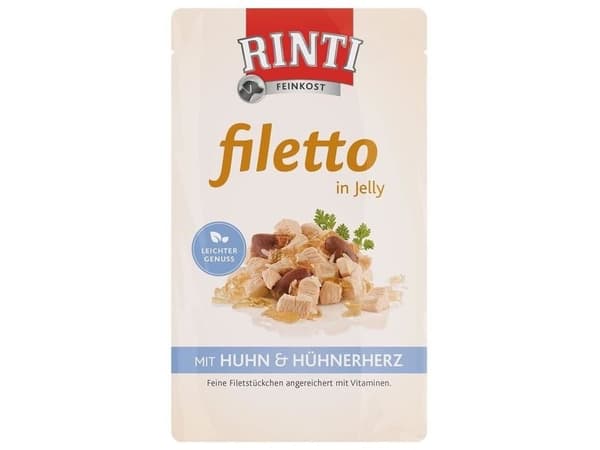 Rinti Rinti Filet 100 g påse Kyckling Lamm