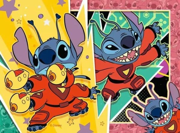 Ravensburger Stitch, 12 stykker, Tegneserier, 3 år