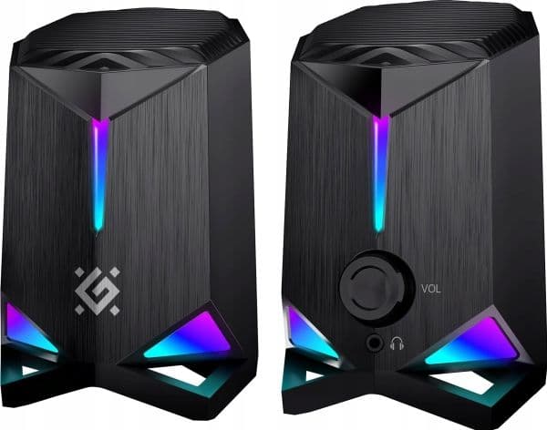 Defender Gravity 2.0 høyttaler 6W USB LED RGB-belysning
