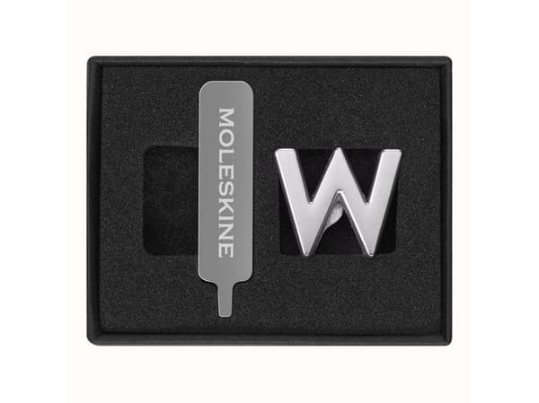 Moleskine Pins W Sølv