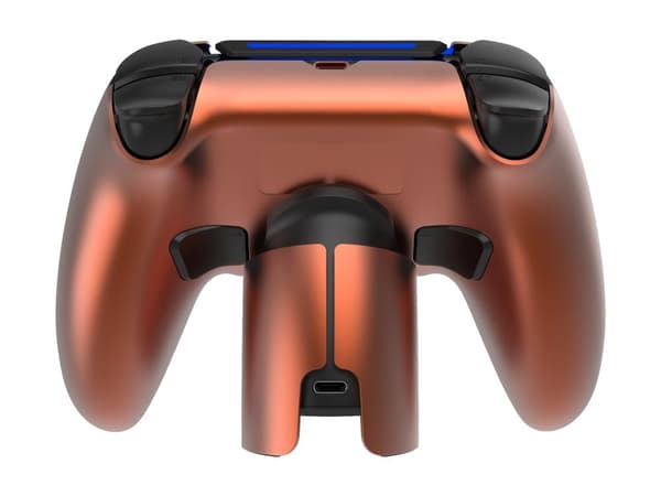 Deltaco Controller inkl. Ladestation Wireless oranssi PS5