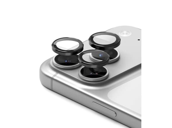 OSLONA APARATU RINGKE CAMERA FRAME PROTECTOR 2-PACK IPHONE 18 PRO / PRO MAX BLACK