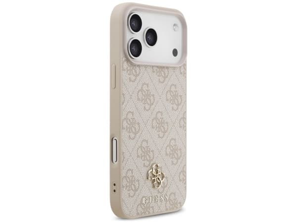 Guess 4G Small Classic Logo MagSafe Case for iPhone 17 Pro Max / 18 Pro Max - Pink