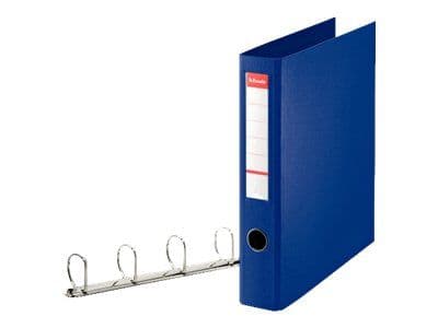 Esselte Standard - Ringperm - bokryggbredde: 54 mm - for A4 Maxi - blå