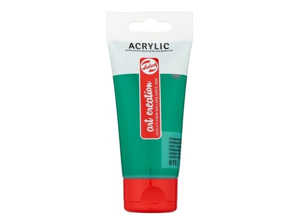 Talens Art Creation Acrylic Colour 619 Permanent Green Deep