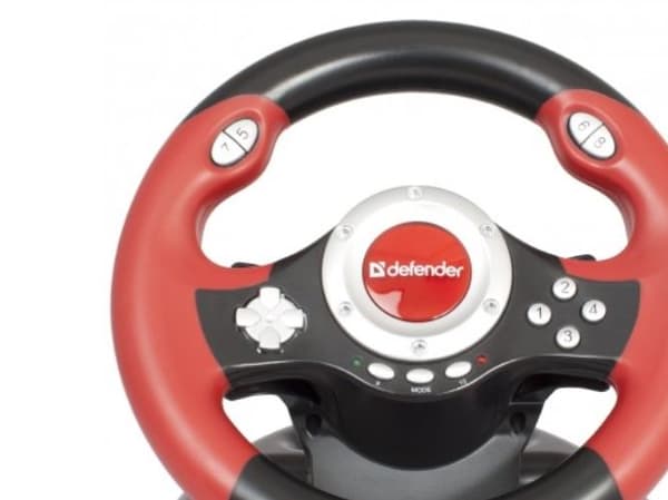 Defender Challenge Mini LE - Hjul- og pedalsett - kablet - for PC