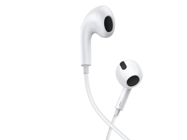Baseus H17, Kabel, 20 - 20000 hz, Samtal/musik, Headset, Vit