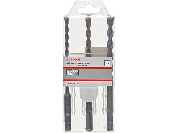 BOSCH borhammersett SDS PLUS-1 6/8/10...W