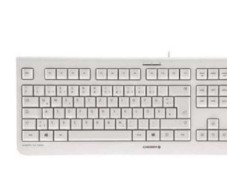 CHERRY KC 1000 - Tastatur - Spansk - lysegrå