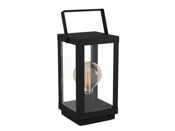EGLO BRADFORD 1 bordlampe E27 sort/klar