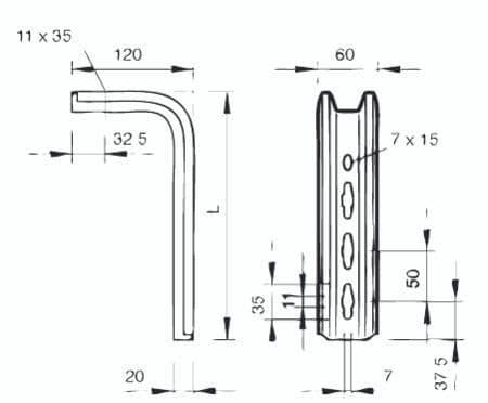 Loftpendel TPS 445mm fzs