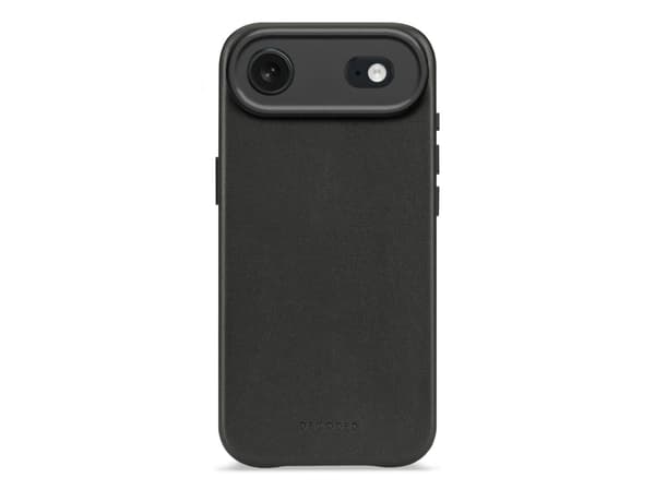 Decoded Leather bakdeksel iPhone 17 Air Black (D26IPO17ABC1BK)
