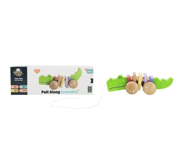 Kinder and Kids - FSC - Pull Along Crocodile