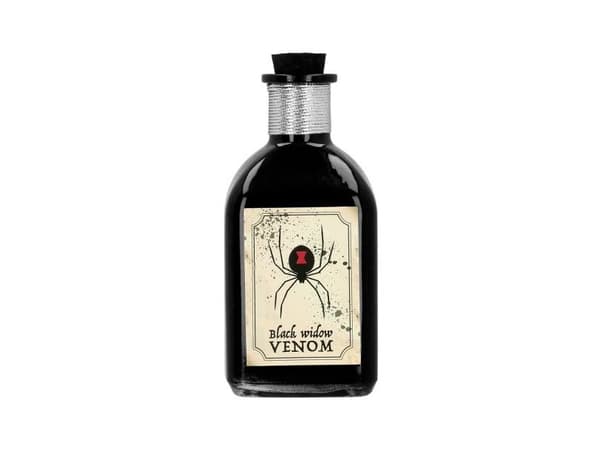 Giftflaske Black Widow