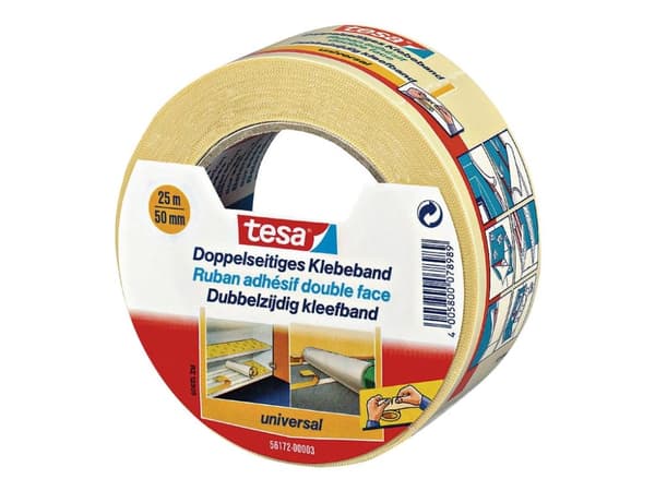 Tesa - Dubbelsidig tejp - 50 mm x 25 m