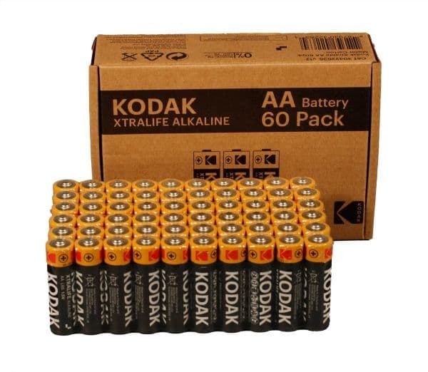 Kodak XTRALIFE AA-alkaliparisto (60 kpl)