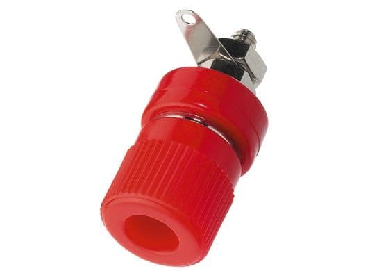 Monacor BP-360/RT, Binding post, Punainen