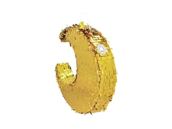 Kultainen puolikuun pinata