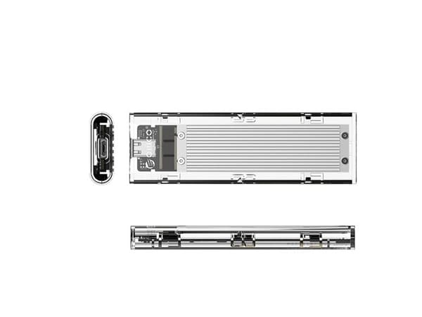 Orico M.2 NVMe SSD-hölje till USB-C 10Gbps grå