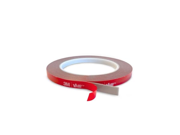 Light Solutions 3M VHB dobbeltsidig teip 8 mm bred 5 m rull