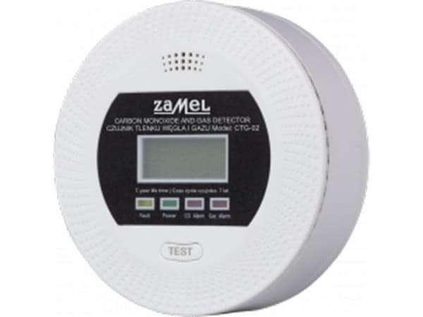 Gass- og karbonmonoksidsensor - Zamel CTG-02