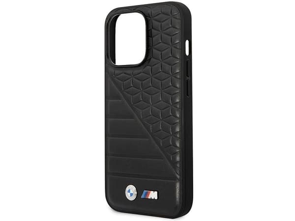 BMW Bi Pattern-deksel for iPhone 14 Pro 6.1" - Svart