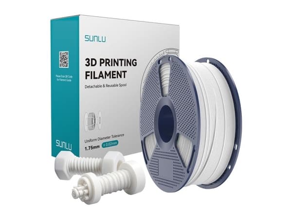 Sunlu High-Speed ABS filament (hvit)