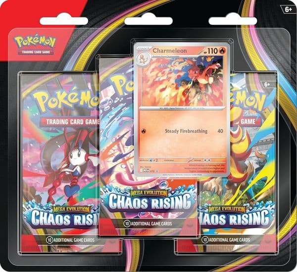 Pokémon Mega Evolution ME04 - Blister 3-Pack (POK10401-101) - Assorted