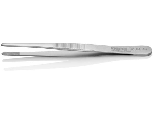Knipex 92 64 43, Kromnikkelstål, Rustfritt stål, Flat, Rett, 17 g, 120 mm