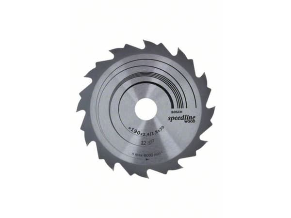 Bosch SPEEDLINE Trä RUNDHAVER 190X30MM12T
