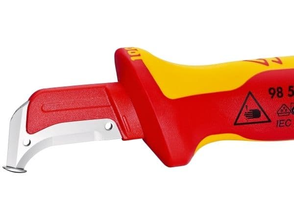 KNIPEX - Stripping knife - isolert - 180 mm