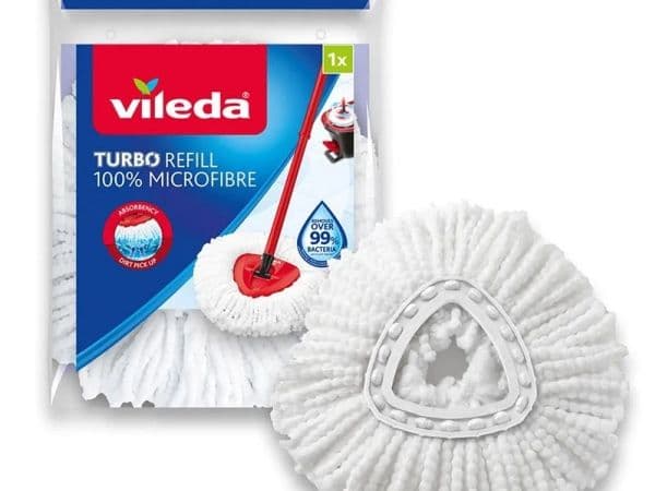 Vileda TURBO ClassiC Moppehoved Hvid