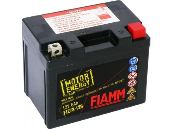 Fiamm Moto Battery Ftx9a-12B 9Ah 100A