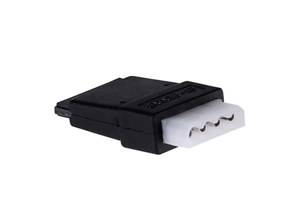 Akyga - Strømadapter - 4-pin intern strøm (hunn) til SATA-strøm (hunn)