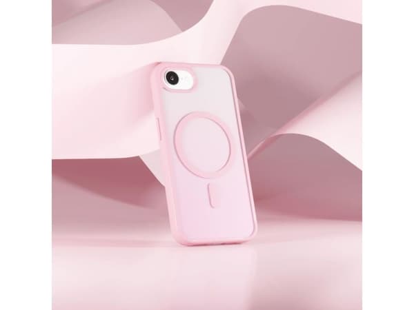 Puro Gradient MagSafe silikonfodral till iPhone 16e/17e - Rosa