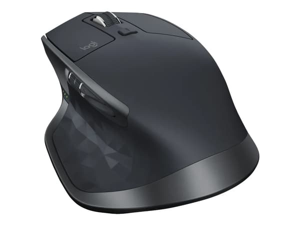 Logitech MX Master 2S - Mus - laser - 7 knapper - trådløs - KUN Bluetooth, ingen USB-mottaker - grafitt