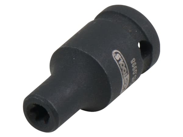 KS Tools 515.1068, Kraftpipe, 1 hoder, 1/4", Krom-molybden, 8 mm, 25 mm
