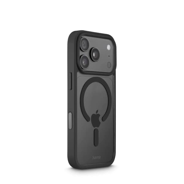 Hama Frame Protect, Mobilskal, Apple, iPhone 17 Pro / 18 Pro, 16 cm (6.3"), Transparent, Svart