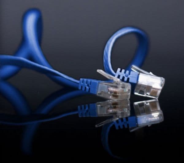 shiverpeaks patchkabel flat U/UTP Kat.6 blå 7,5m