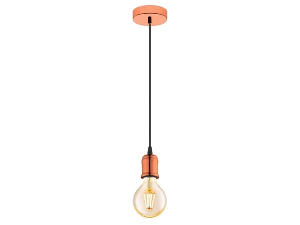 EGLO YORTH oppheng 2 m sort/hvit/kobber