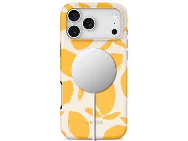 Tech-Protect Lamano MagSafe Case for iPhone 18 Pro Max / 17 Pro Max - Yellow and White