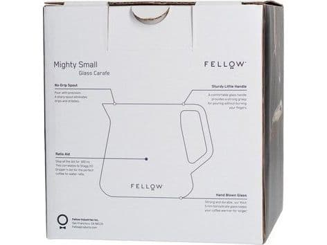 Fellow Mighty Small glaskanna - rökfärgat glas serveringskanna