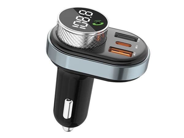 FM-sändare Awei C-843, set: glo?nomówišcy, MP3, 1xUSB + 1xUSB-C