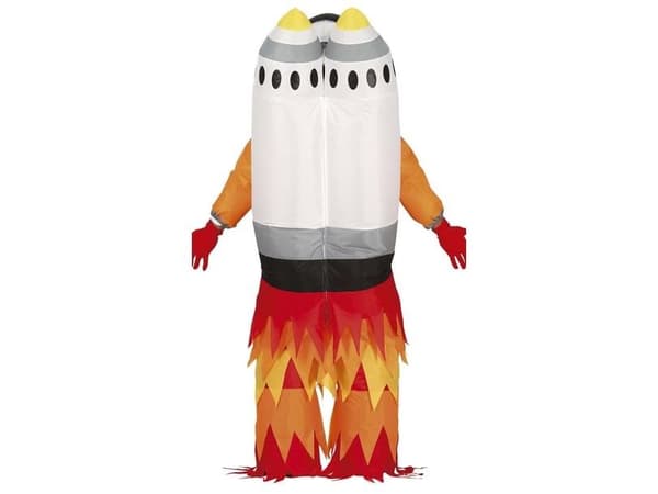 Oppusteligt astronaut kostume